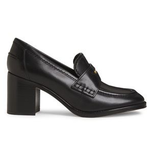 Veronica Beard Penny 70MM Leather Loafer Pumps
Black
Size , 11